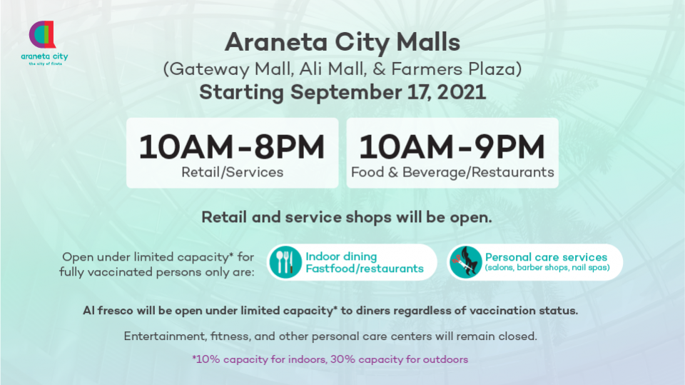 Araneta City Mall Hours-163