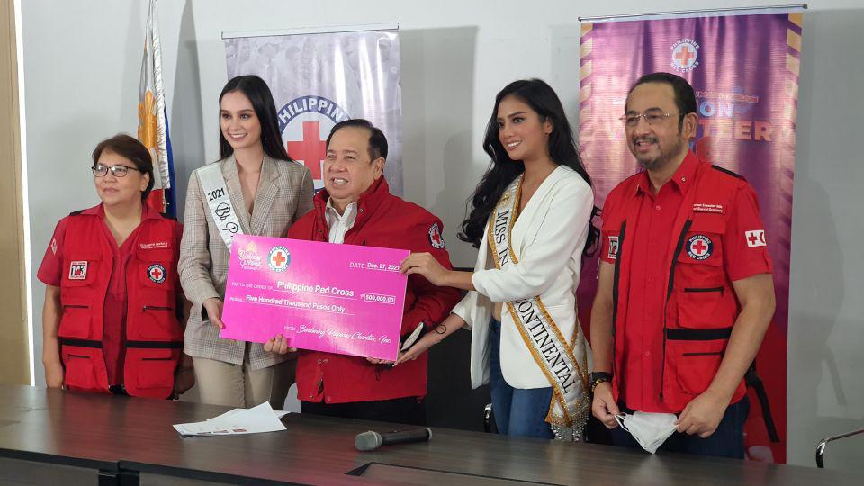 Binibining Pilipinas, Araneta City assist PH Red Cross in Typhoon Odette relief efforts