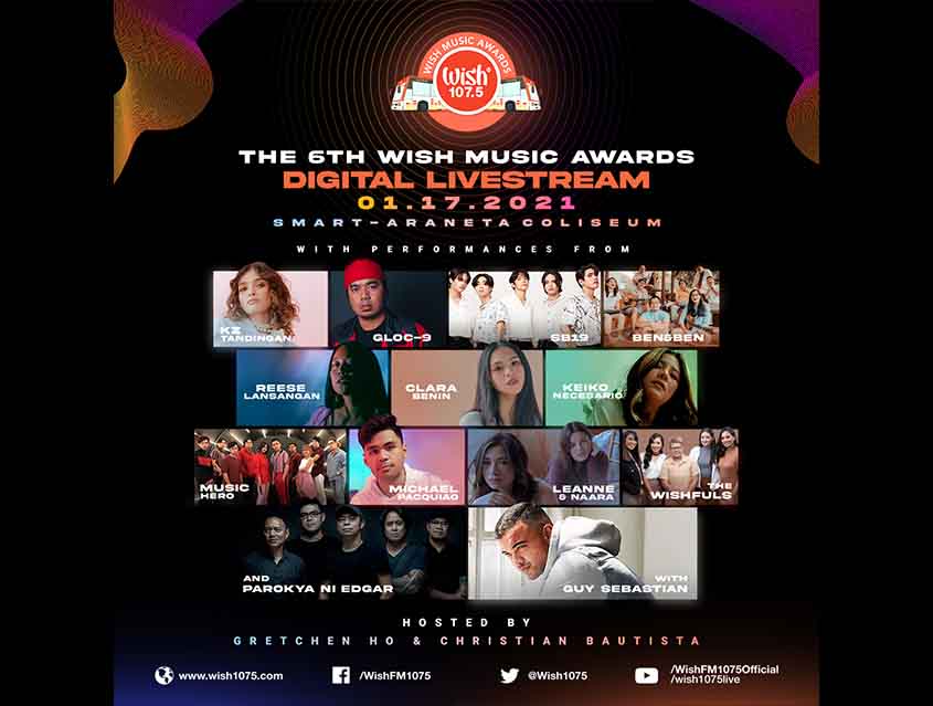 Smart Araneta Coliseum opens 2021 with virtual Wish Music Awards