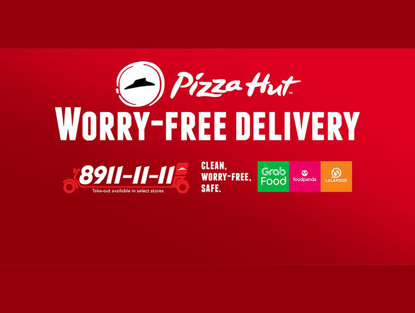 Pizza Hut offers Worry-Free Delivery