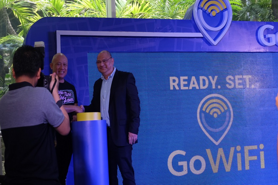 Araneta City now powered by GoWIFI