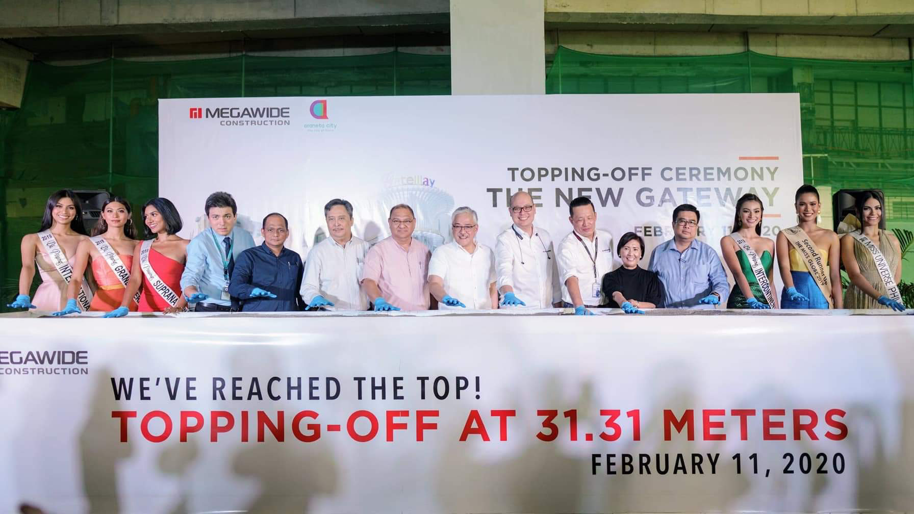 Araneta City tops off The New Gateway