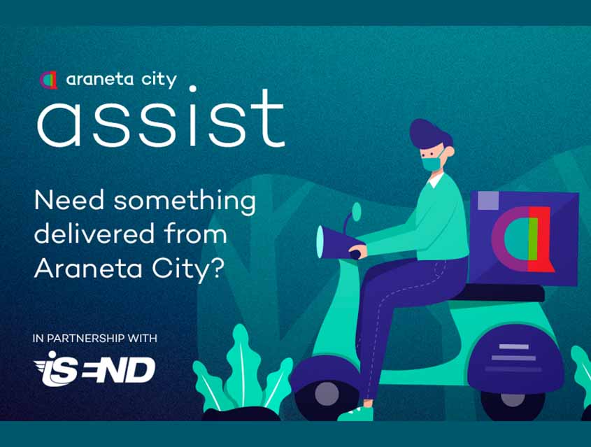 City of Firsts sets up &#039;Araneta City Assist&#039; online delivery platform